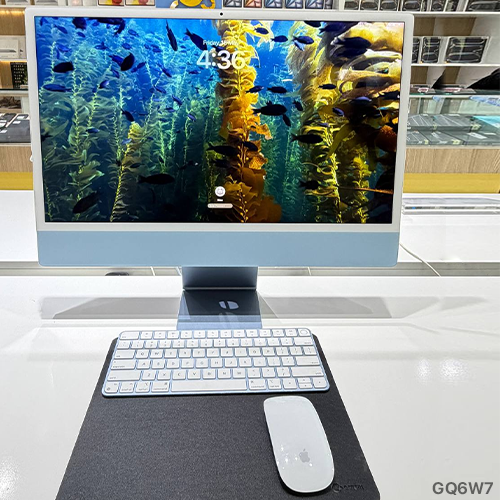 (Used) iMac 24″ M1 Chip 8C 256GB Blue (Demo)