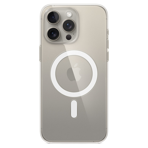 iPhone 15 Pro Max Clear Case with MagSafe