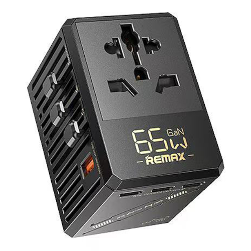 Remax RP-U191 65W 1A+4C Multifunctional Travel Adapter