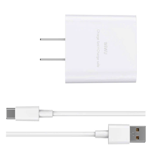 WiWU WI-G023 Essen 2.4A Fast Charger USB to Type-C Cambo-Set