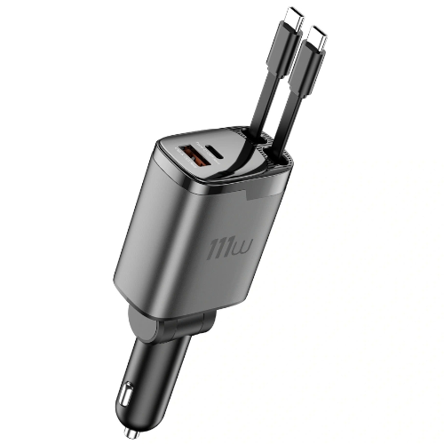 WiWU WI-CC034 Helix Pro 111W GaN Multl-Port Fast Car Charger