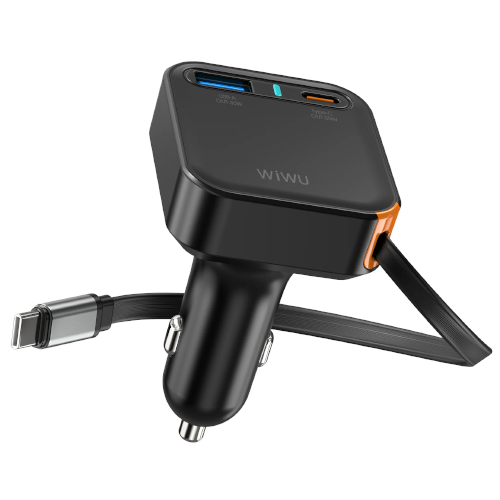 WiWU Helix 65W WI-CC033 Car charger with cable