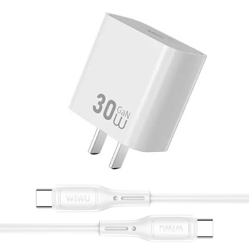 Wiwu Wi-G002 Essen 30W PD Fast Charger Type-C to Type-C