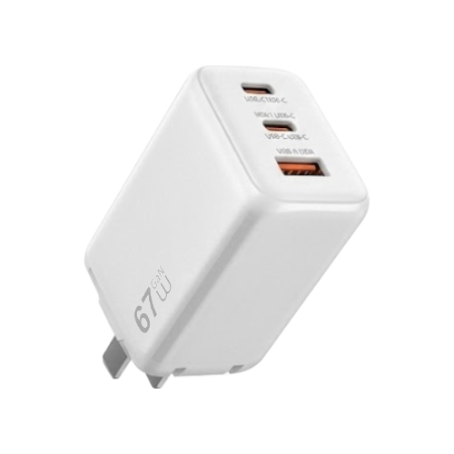 WiWU Wi-G026 Cube 67W 2C+A GaN Fast Charger