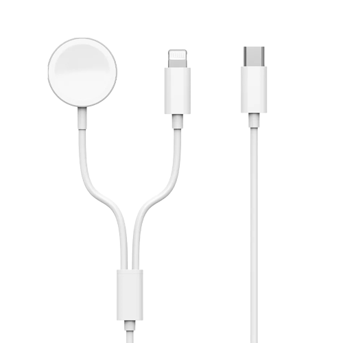 WiWu M10 2 in 1 Watch Charger with Lightning Cable
