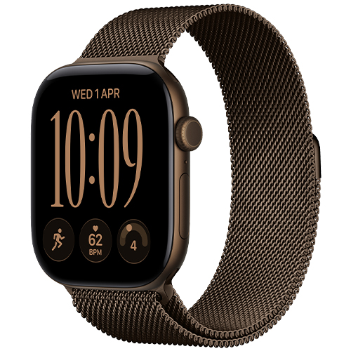 Apple Watch Series 12 46mm Titanium Milanese Loop