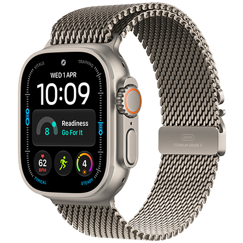 Apple Watch Ultra 4 New 49mm Titanium Milanese Loop